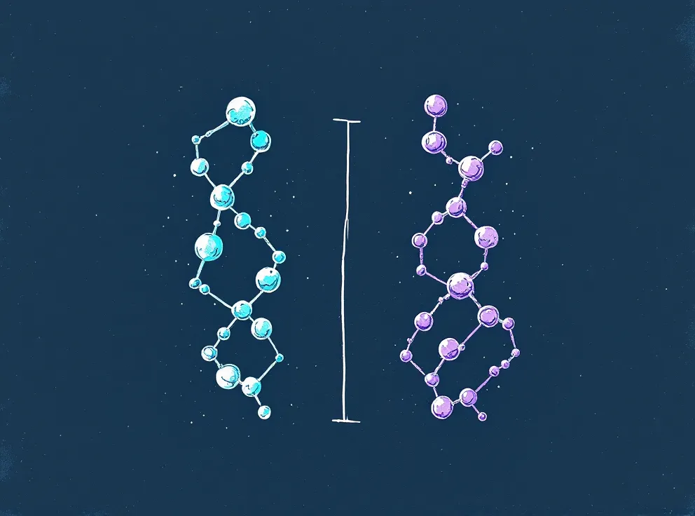 How the two medicines differ in size and staying power